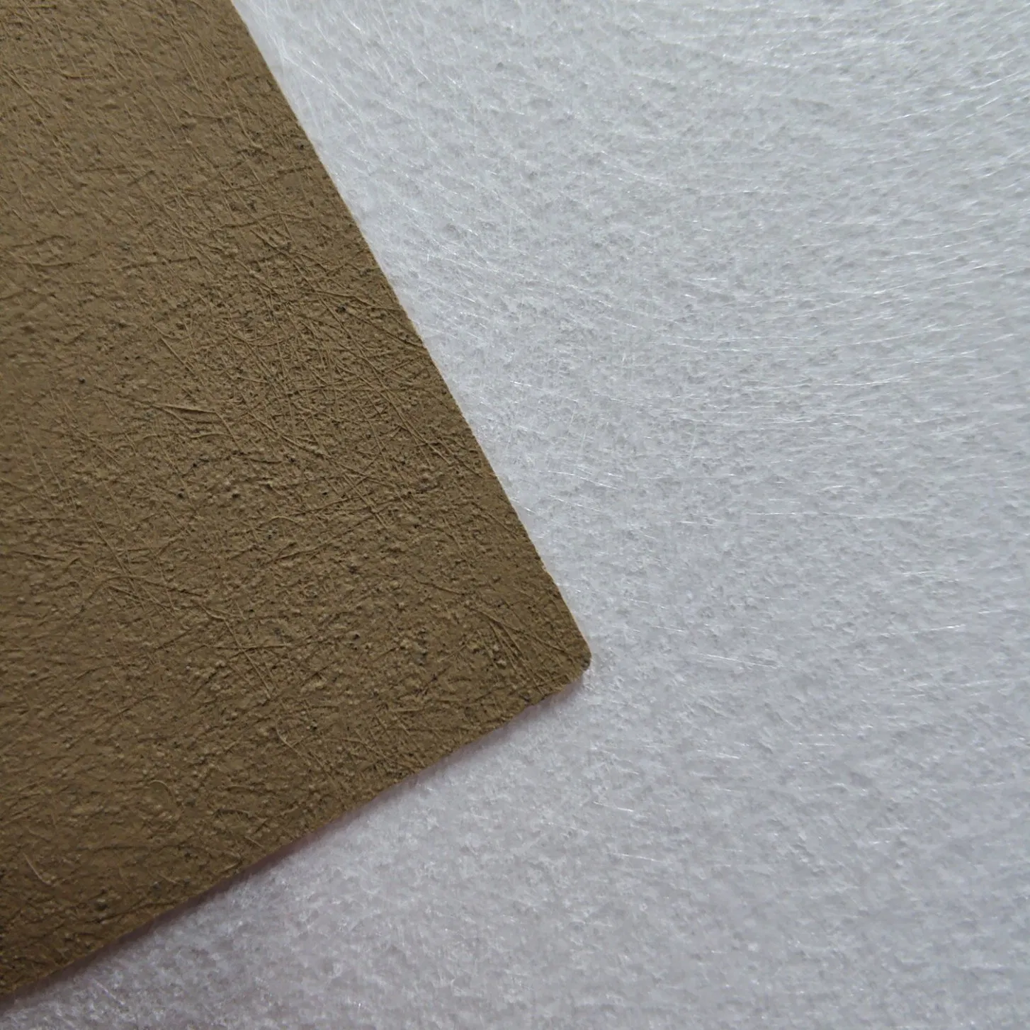 Glass Fiber Coated Tissue Mat for Roofing Insulation, Glass Fiber Cement, 350GSM