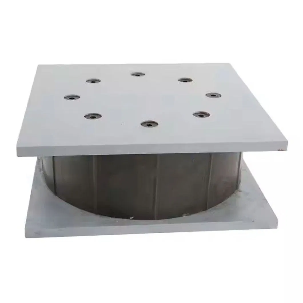 High Damping Seismic Customizable Elastomeric Rubber Bridge Bearing