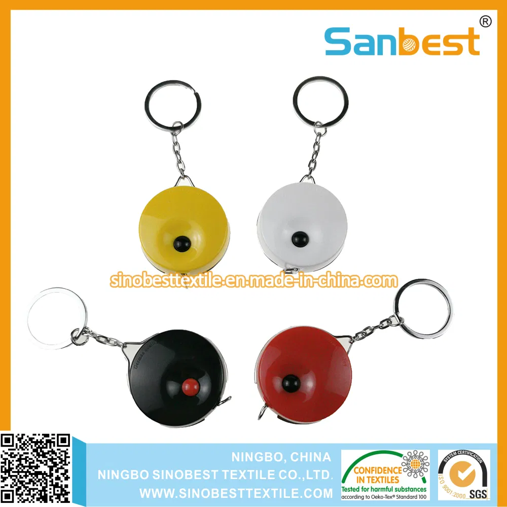 Soft Plastic Measuring Tape with Button