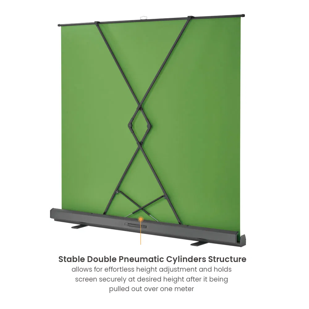 Green Screen Backdrop for Photography Party Decor Video Studio Calls Streaming Gaming VR Photoshoot