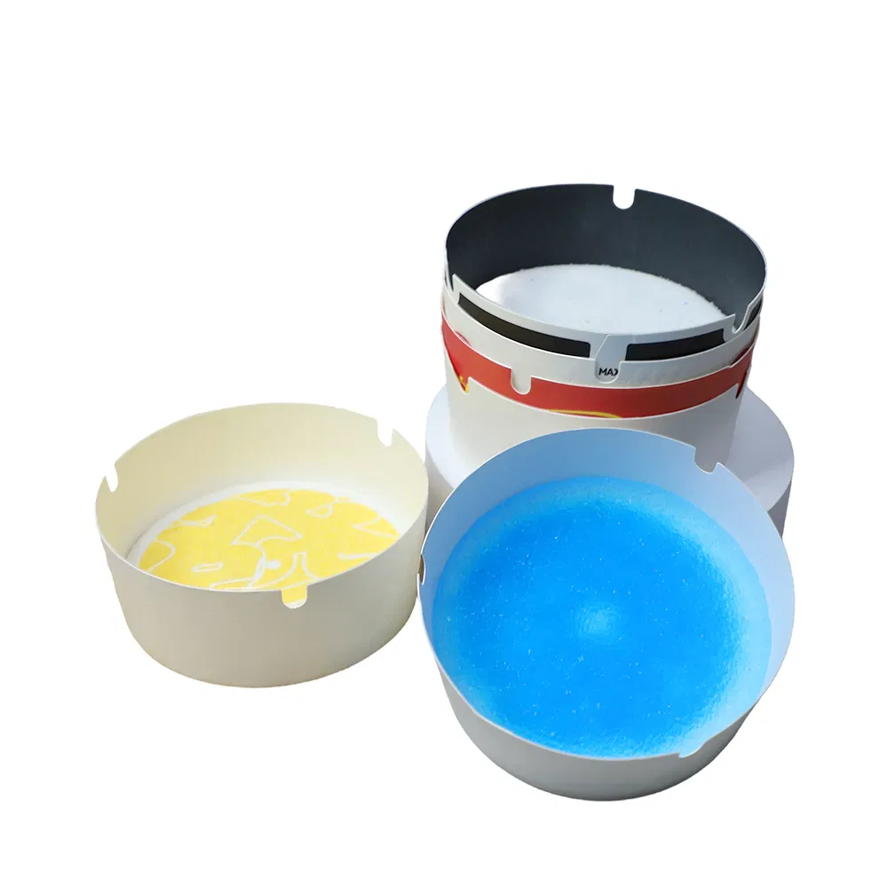 Customizable Environmentally Friendly Home Hotel Restaurant 90*35mm Paper Ashtrays Disposable Foam Ashtray