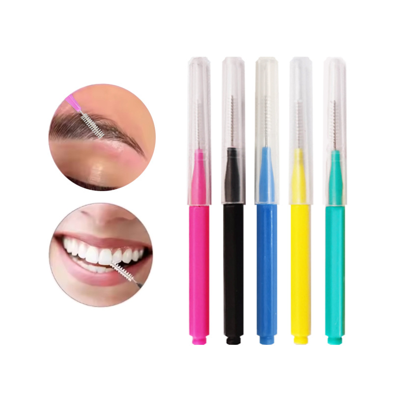 Straight Orthodontic Cleaning Interdental Plastic Brush Other Oral Care