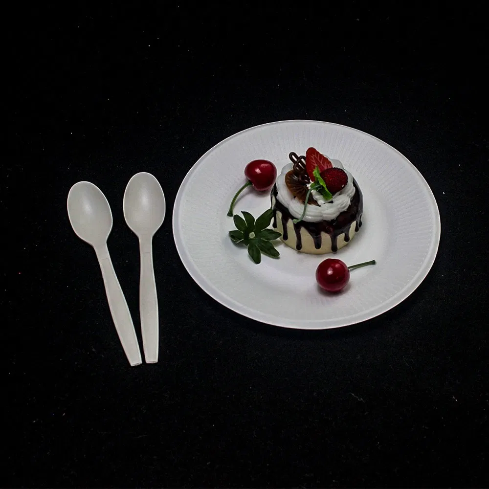 Hot Sale Disposable Biodegradable Corn Starch Fork Knife Spoon Cutlery for Food