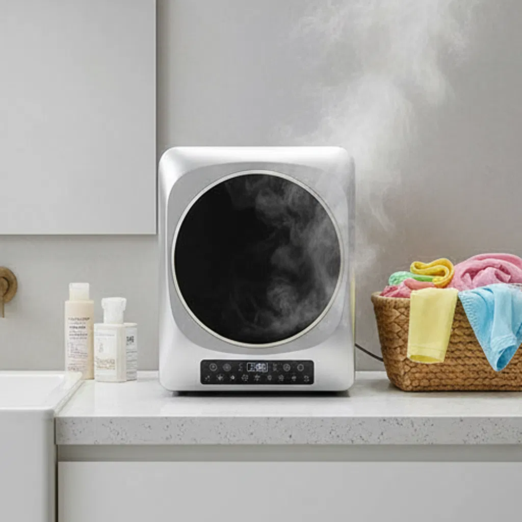 Compact Electric Tumble Dryer with Free Spare Parts and Customization