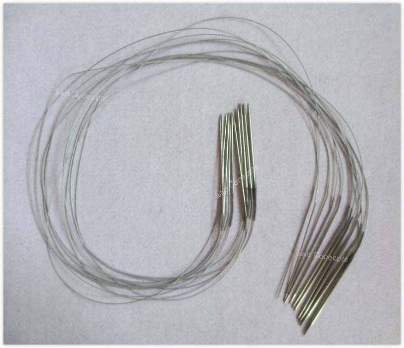 Wholesale 11 Sizes Bamboo Knitting Needles - Double Pointed Ends