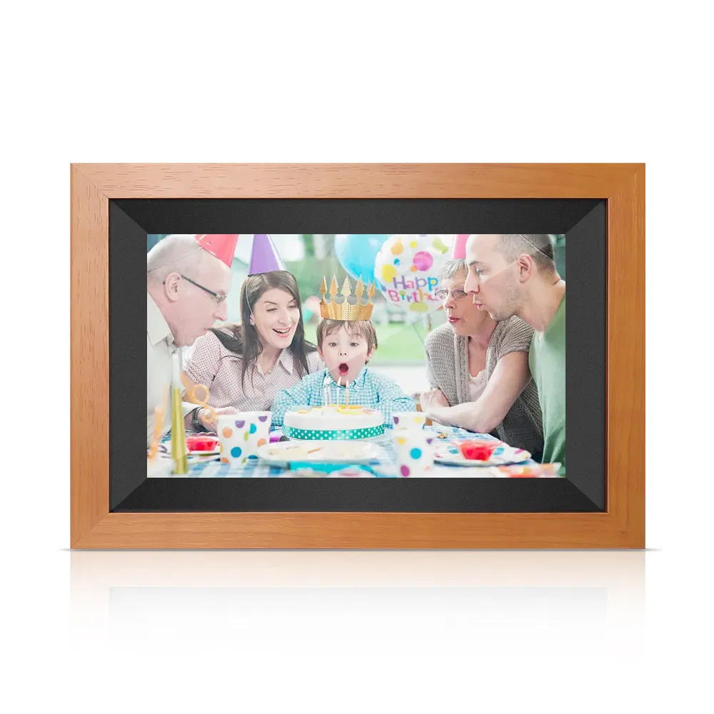 Цифровая фоторамка 10.1 дюйма с Wi-Fi и пультом