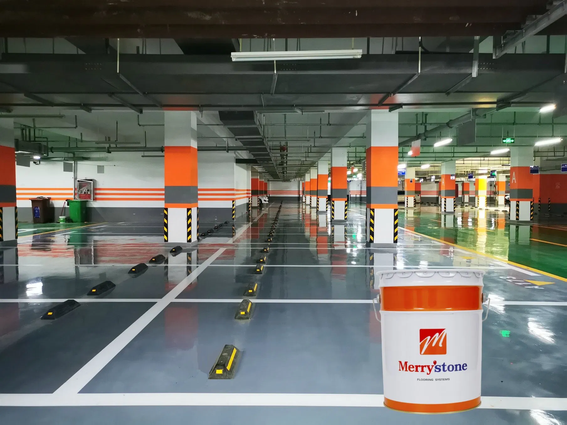 Ultra-High Abrasion Inorganic Wear-Resistant Carborundum Hardener Floor System for Foundries