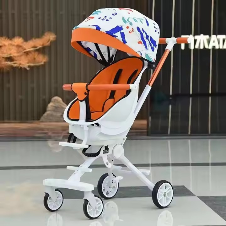 Baby Stroller Easy to Fold Stroller Best Selling Travel Baby 3 in 1 Cotton for 6 Months to 3 Years