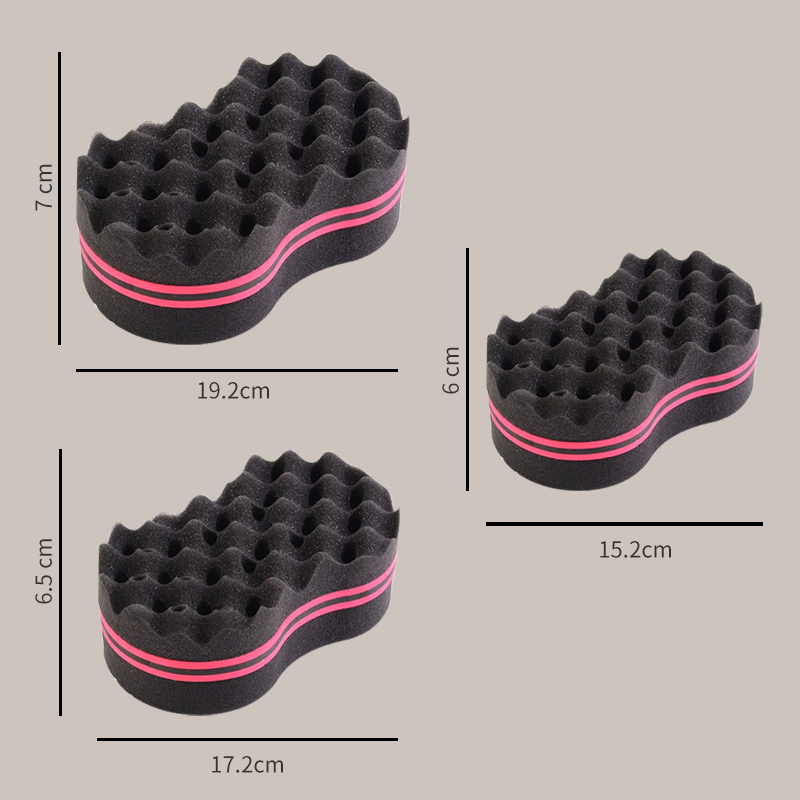 Curl Sponge New Magic Durable Two-Sides Other Hair Styling Tools Black Men Sponges for Hair