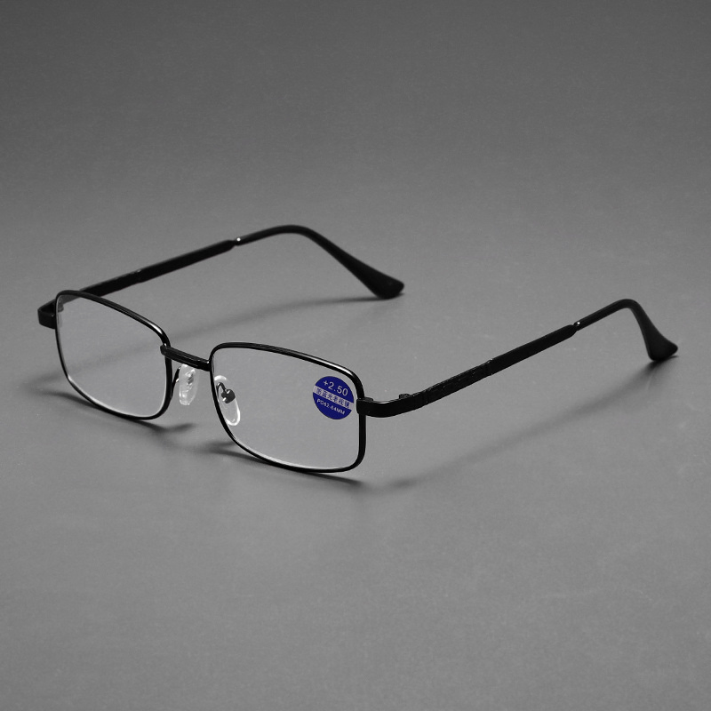 2025 New Anti-Blue Light Reading Glasses with Metal Frames and Reading Glasses