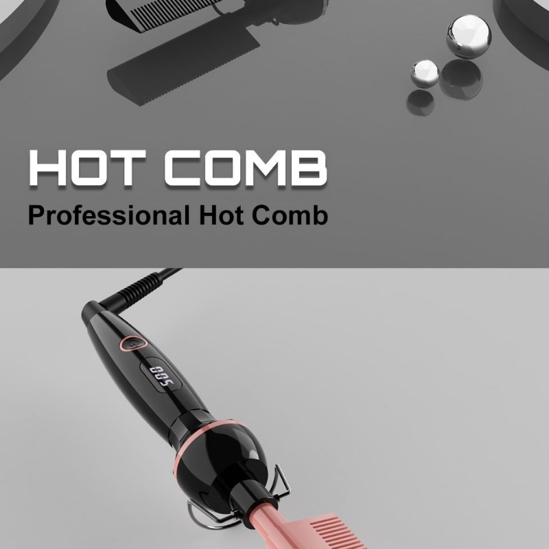 Lectric Heat Copper Comb 2026 Hot Selling New Multifunctional Curling Stick Household