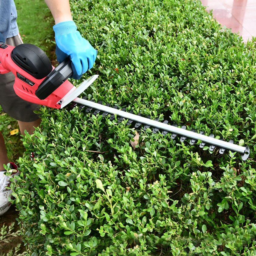 Wholesale 21V Lithium Battery Powered Portable Cordless Hedge Trimmer