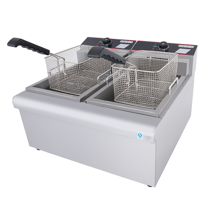 Wholesale Kitchen Equipment 2-Tank Electric Fryer From Astar