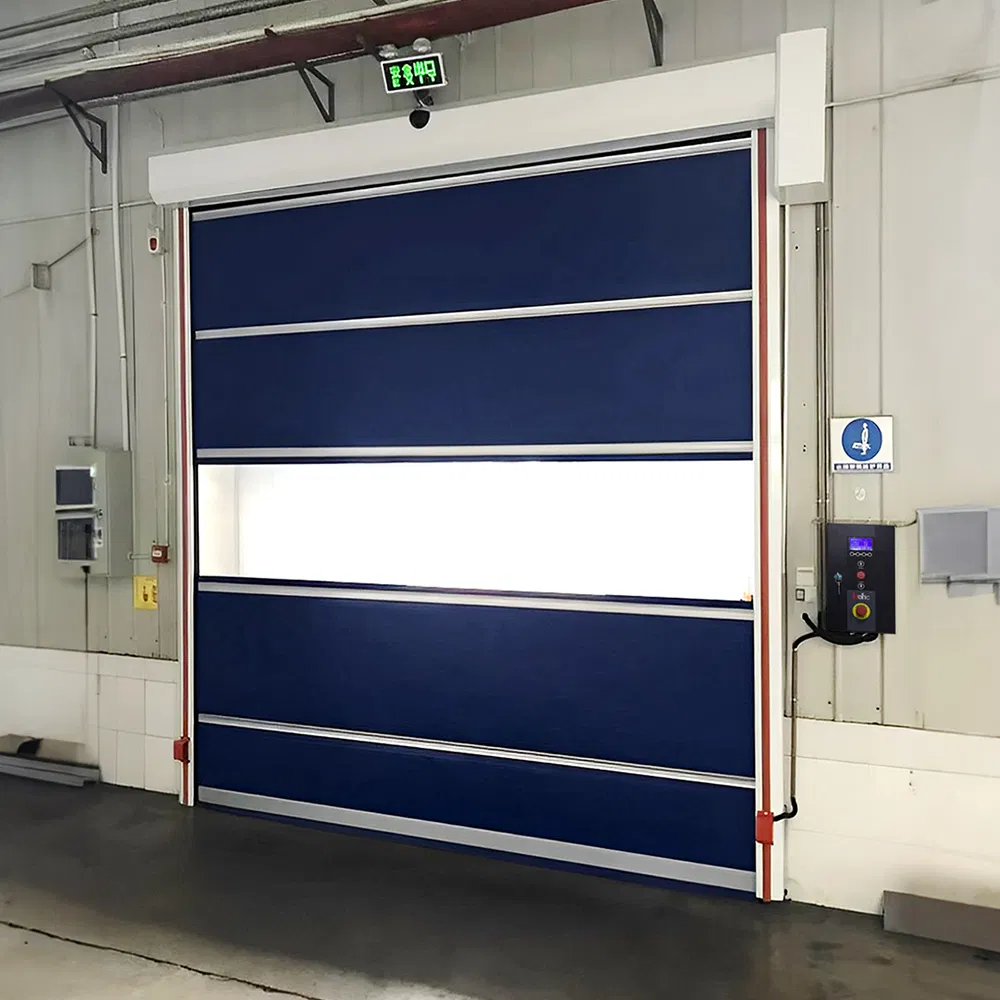 Hongfa 10 Years Industrial Fast Door Rapid Door Manufacturing Supply High Speed Door