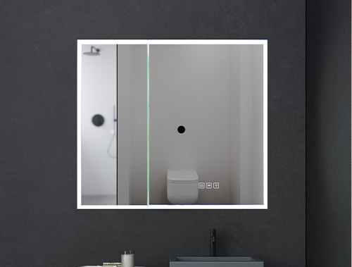 WiFi, Bluetooth, Digital Clock Home Decoration Professional Design Mirror Cabinet/LED Mirror/Smart Mirror/Multifunctional Mirror/Fog Free Mirror