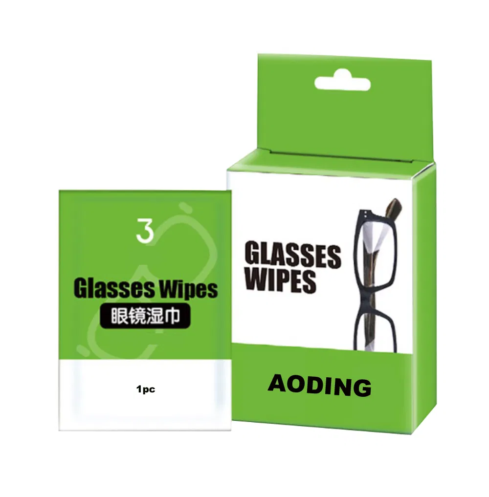 Disposable Sunglasses Lens Cleaning Wipes
