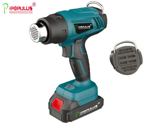 Factory Direct Sale 2.0/4.0ah Battery Rechargeable Cordless Hot Air Gun Shrink Wrap Portable Wireless Heat Gun