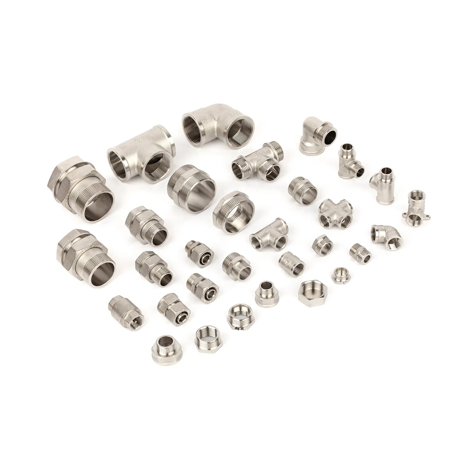 China Manufacturer Unf/ISO/SAE Tee Brass Compression Pipe Fittings