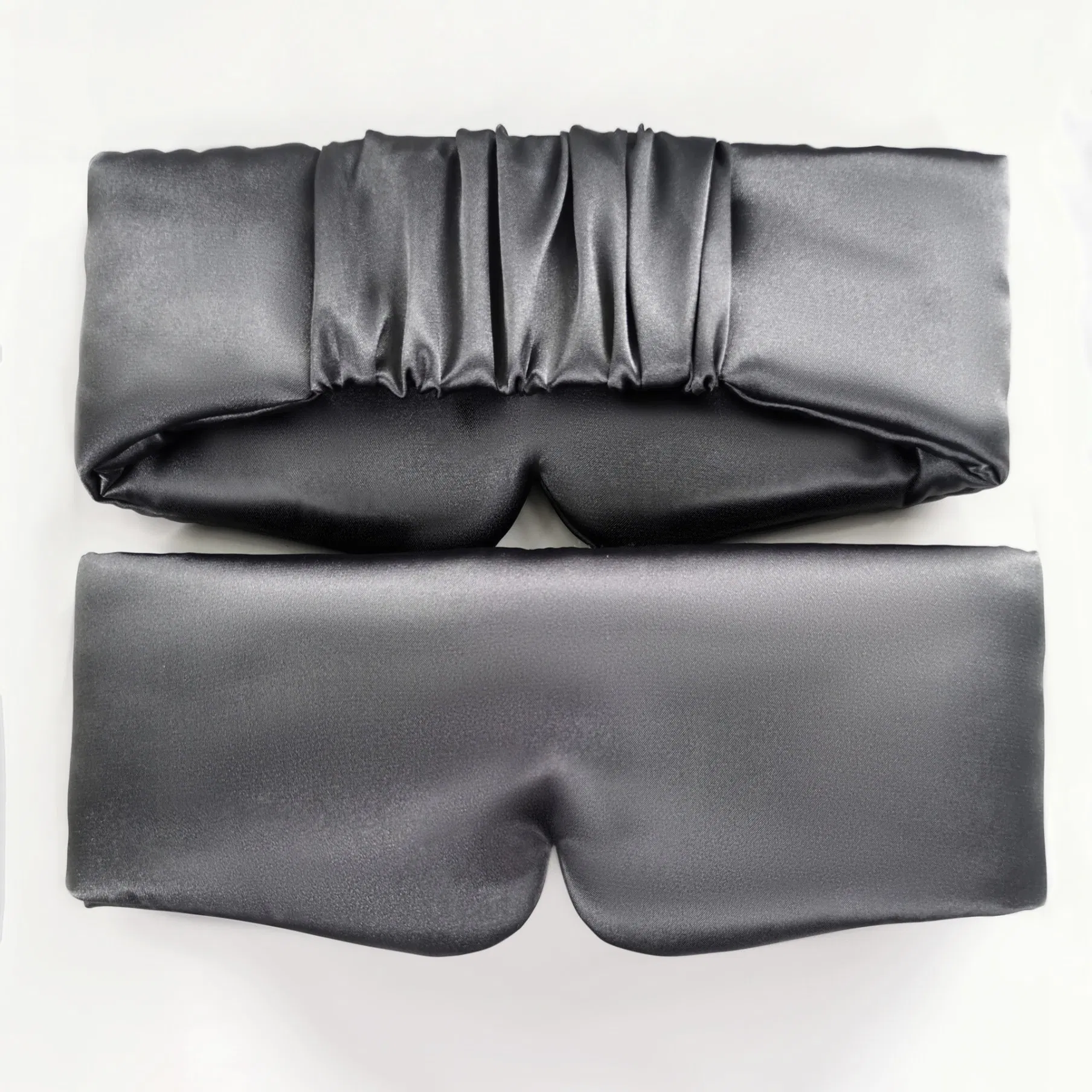 100% Mulberry Silk Sleep Mask, Adjustable Blackout Eye Mask for Travel/Hotel Wholesale Supplier