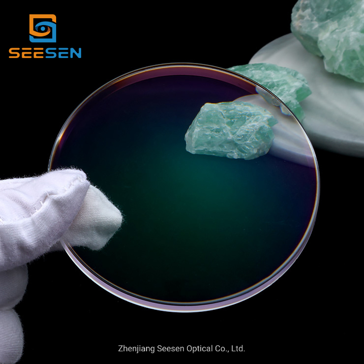 Popular Single Vision 1.67 Photogrey Photobrown Sv Hmc High Quality Optical Lenses Blue Cut Single Vision Stock Lenses