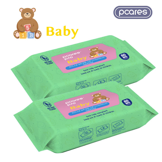 Free Sample Quick Delivery Low MOQ 80PCS Wholesale Baby Wipes Unscented