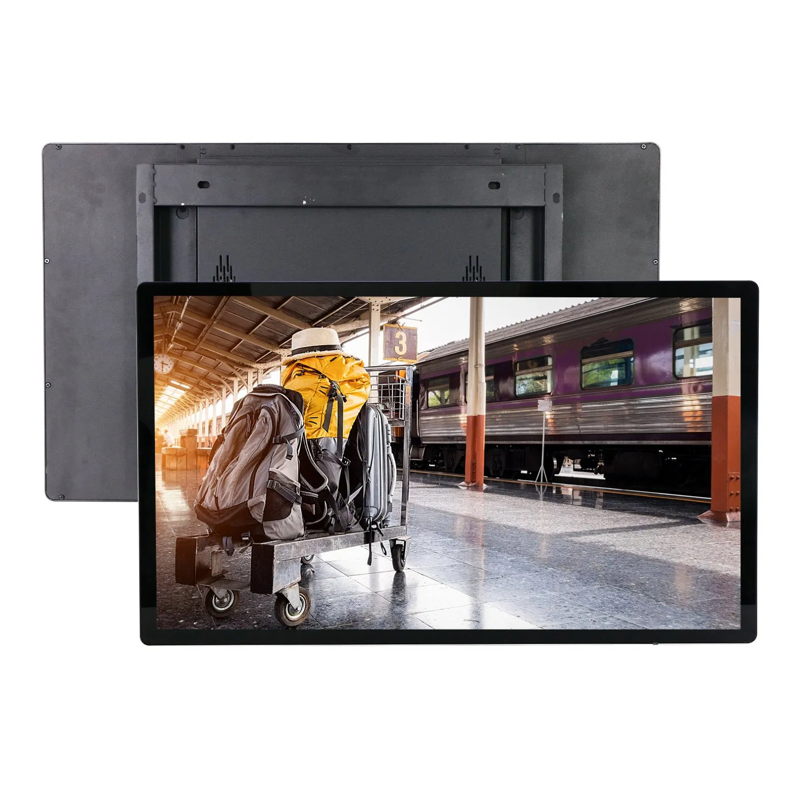 55 Inch Infrared Capacitive Multi Smart Interactive Digital Signage Android Touch Screen Kiosk LCD Display