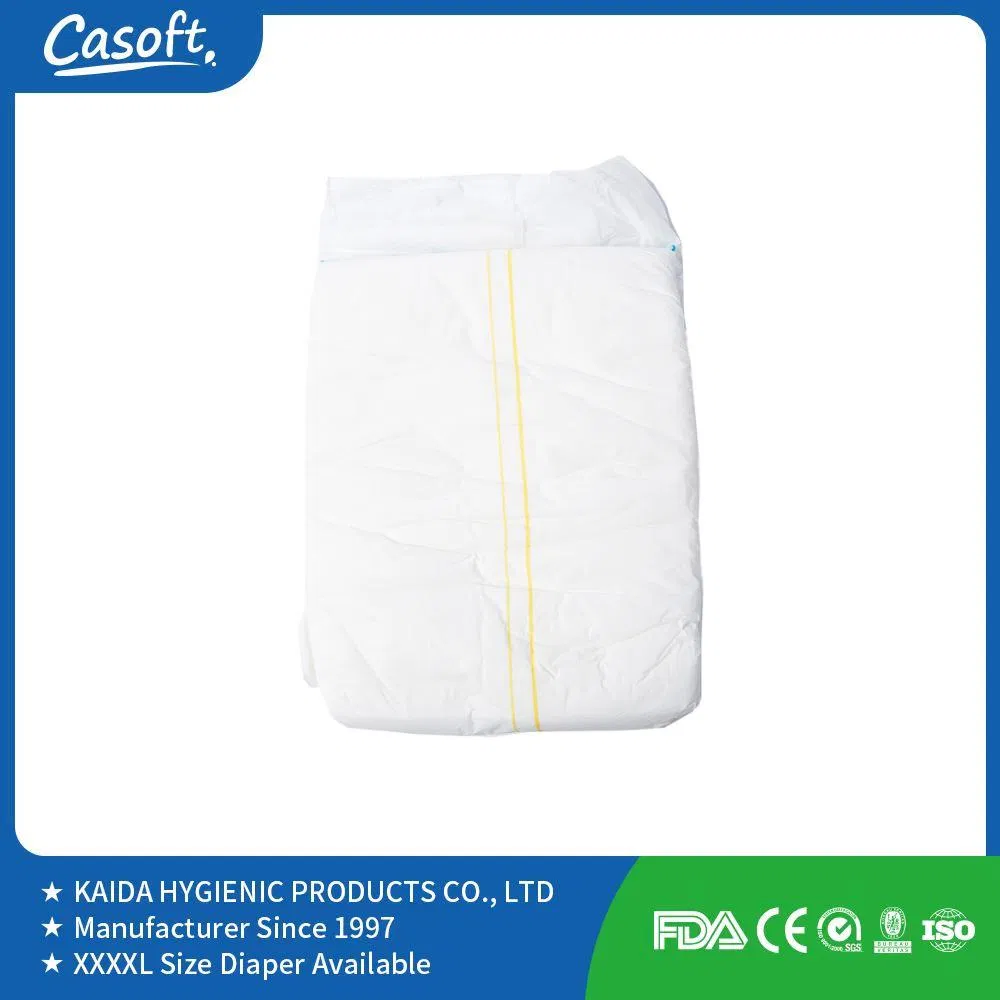 Top Factory Casoft Wholesale Cheap Biodegradable High Ultra Thin High Quality Disposable Adult Diaper for Old Men in Philippines Russia Korea Us Malaysia China
