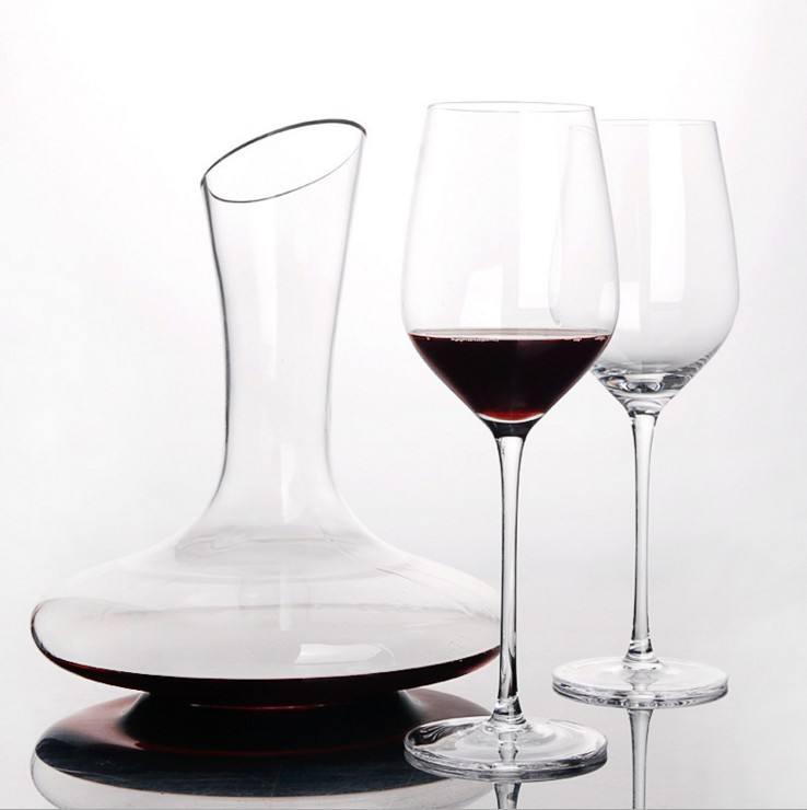 Handmade Wine Accessories Glass Wine Decanter for Hotel