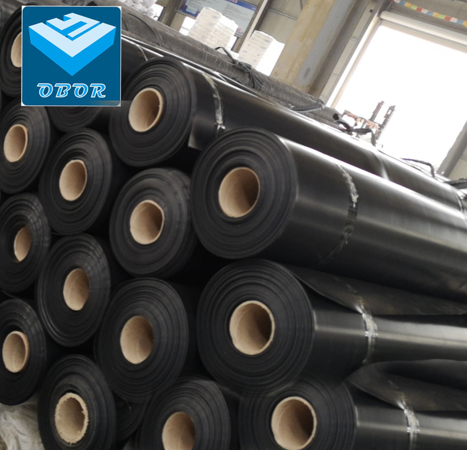 High Density Polyethylene Plastic Roll Sheet HDPE/LDPE/LLDPE Geomembrane