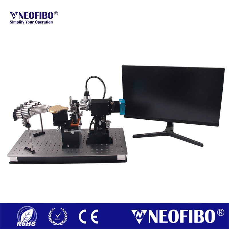 Система юстировки поляризационно-поддерживающих волокон, 8 каналов