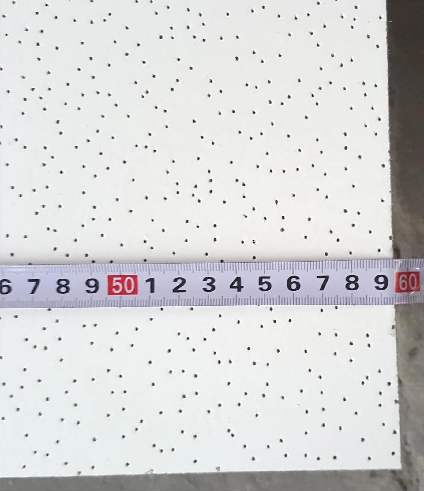 Medical Grade Soundproof Mineral Fiber Ceiling Tiles with Square Edge
