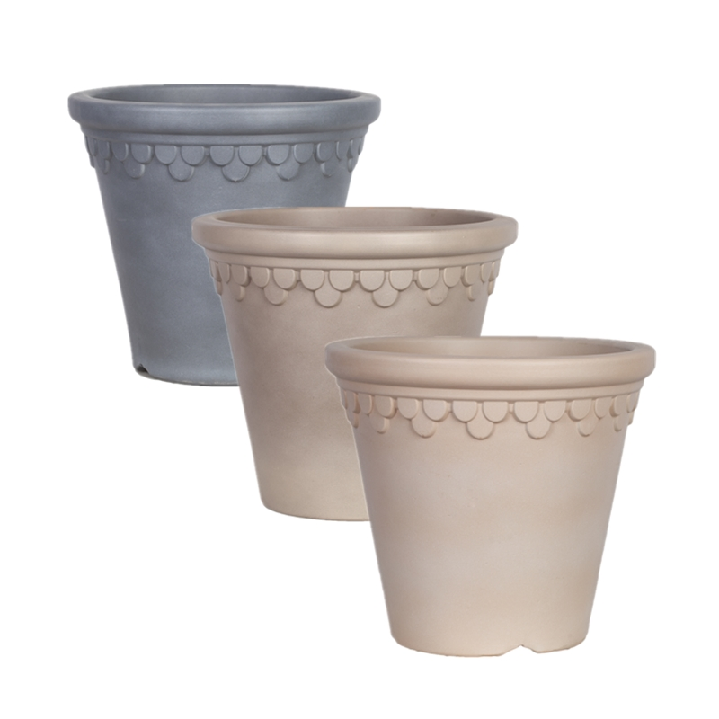 Кашпо для цветов пластиковое, садовое, на заказ