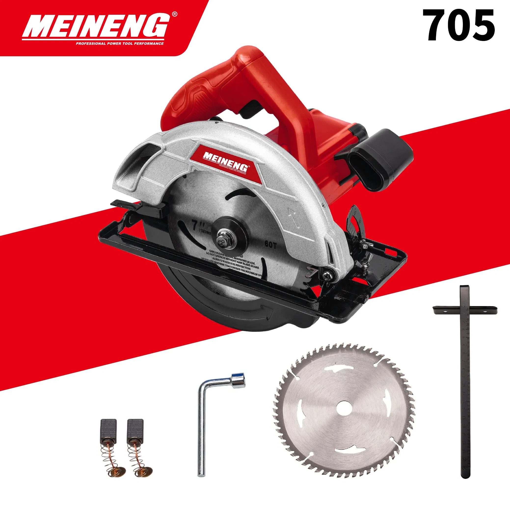 Циркулярная пила Meineng 705, 185мм, 1550Вт