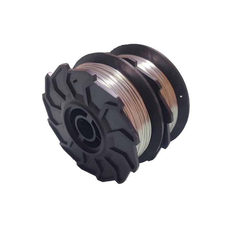 High Quality Wl Brand Electro Galvanized 0.8mm Loop Tie Single Wire for Rebar Steel Fixing