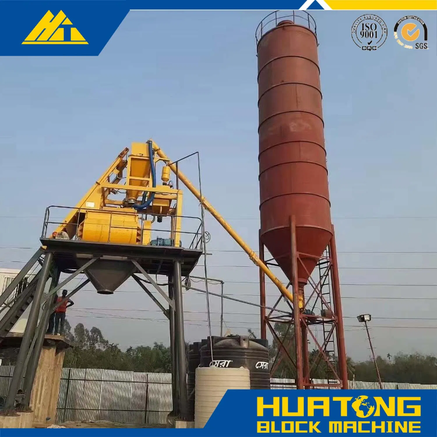 Qt12-15 Fully-Automatic Concrete Brick Forming Machine with High Capacity