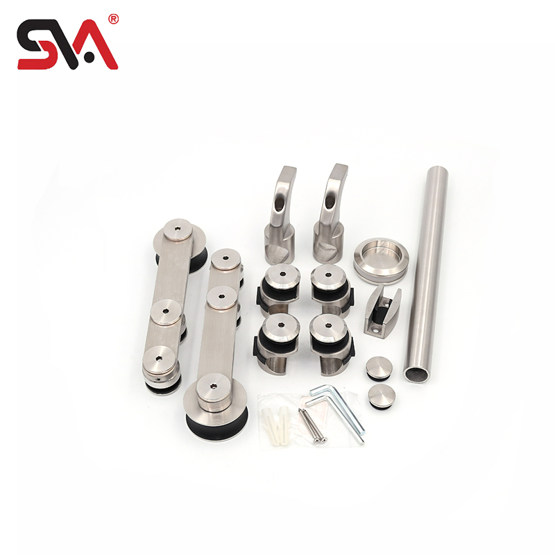 High Quality Bathroom Shower Room Tempered Glass Sliding Door Hardware Fitting