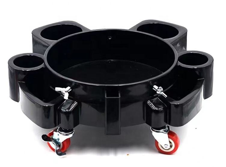 Тележка для ведра мойки авто Shineopen с 5 роликами