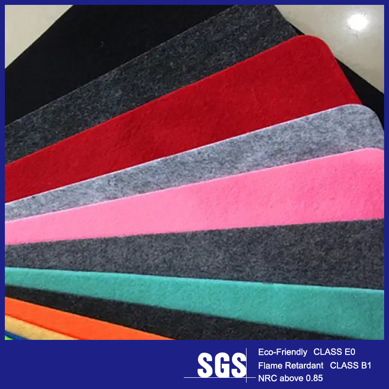 Wholesale 100% Polyester Fiber Acoustic Panels Polyester Fiber Sound-Absorbing Cotton Soundproof Foam