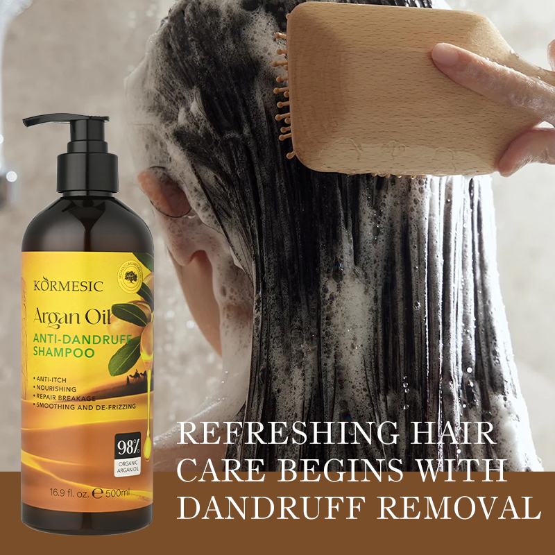 Ultimate Anti-Dandruff Shampoo with Pure Moroccan Argan Oil