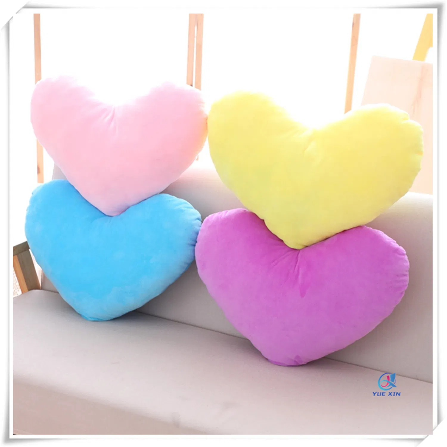 Heart Shape Pillow Back Cushions Soft Toy Gift Home Decoration