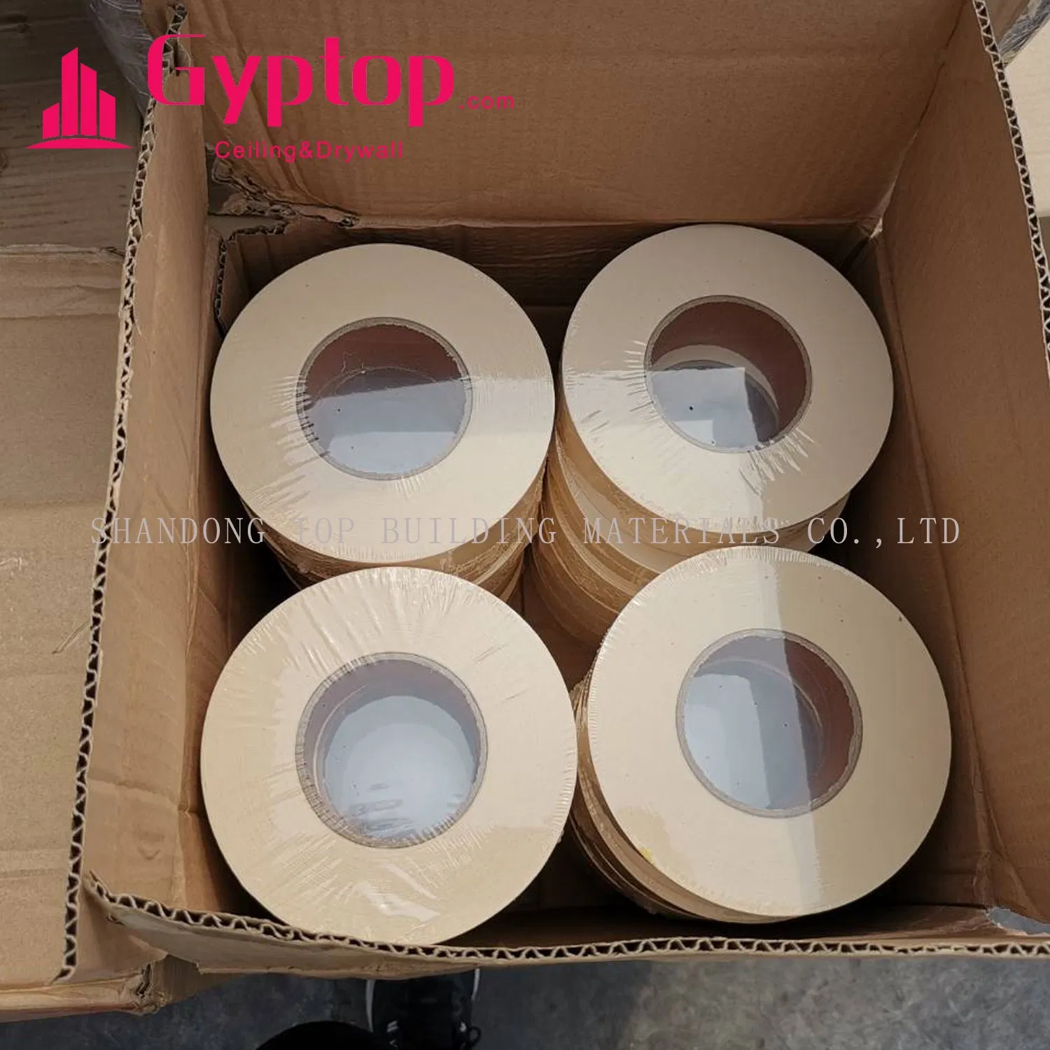 Australia Market Paper Joint Tape /Plaster Board Jointing Tapes 50mm Width