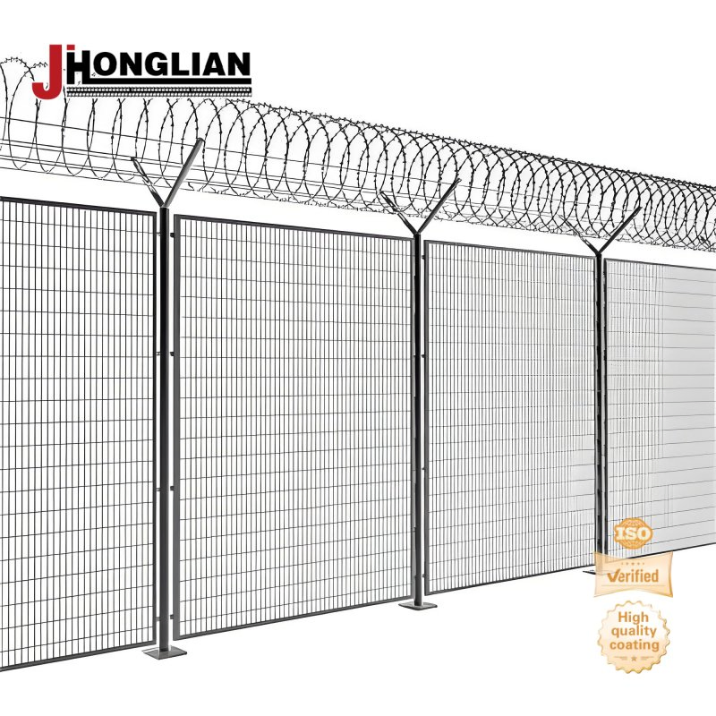 Maximum Security 358 Anti Climb Mesh Fence for Prison & Airport
