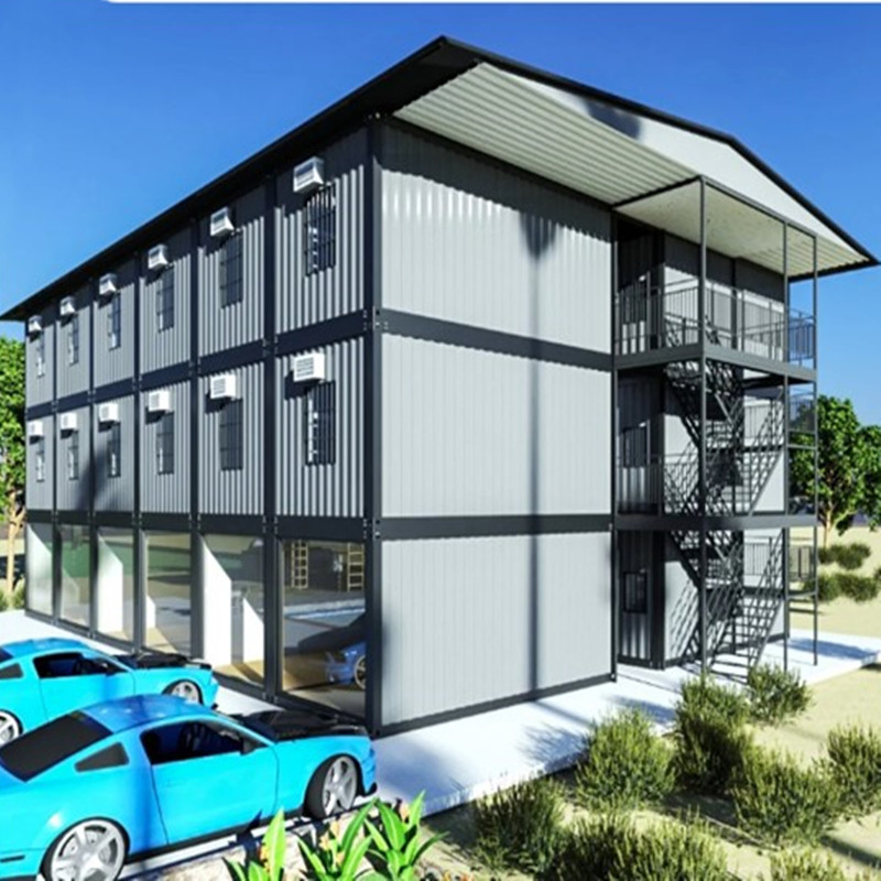 China Luxury Prefab Mobile Camp Portable Container Caravan