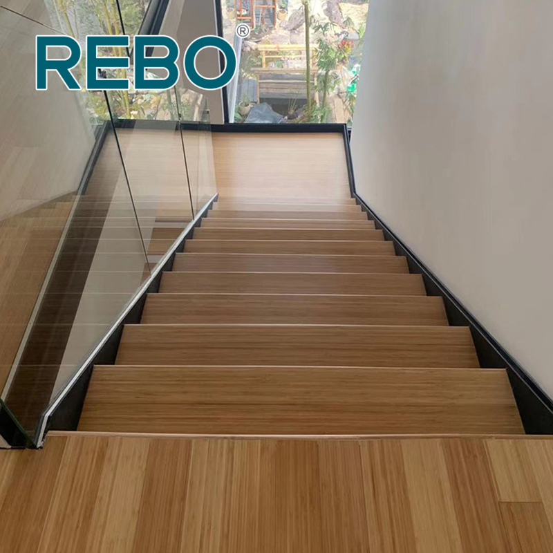 Fireproof Indoor 15mm Carbonized Solid Bamboo Flooring