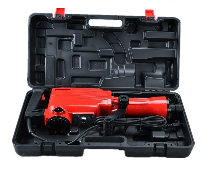 Отбойный молоток 65мм 1500Вт с плоским буром