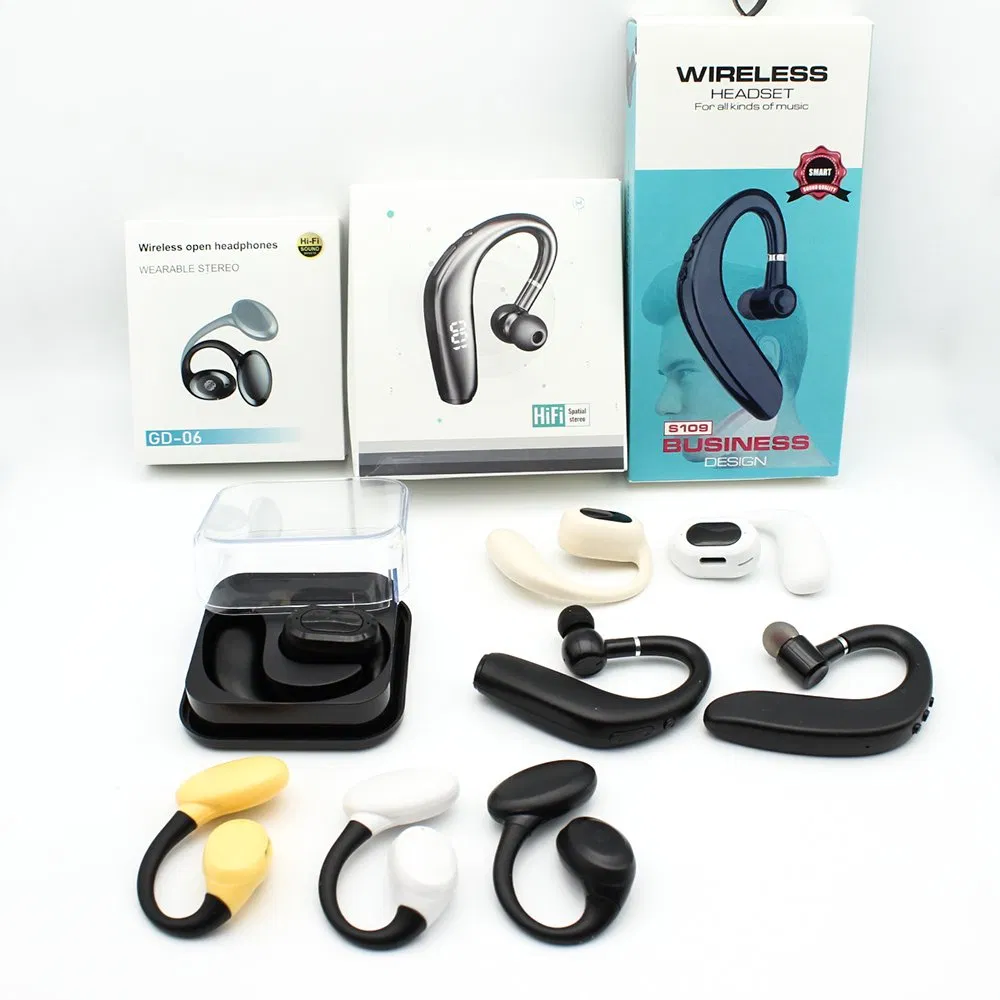 Tws Gd-06 MD638 S109 T17PRO Earbuds Single-Ear Sport Headphones Wireless Earbuds