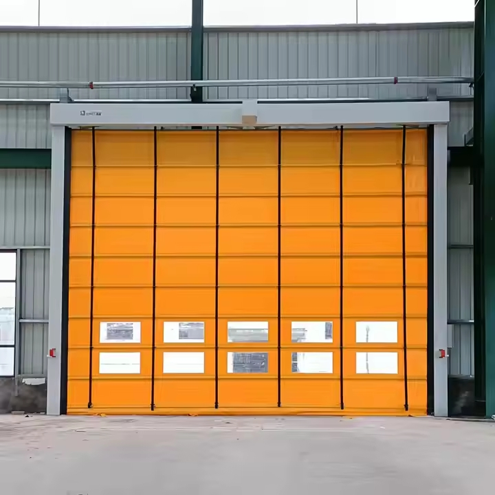 Hot Sells Customized PVC Industrial High Speed Stacking Door for Warehouse Doors Work Efficiently Fast Door