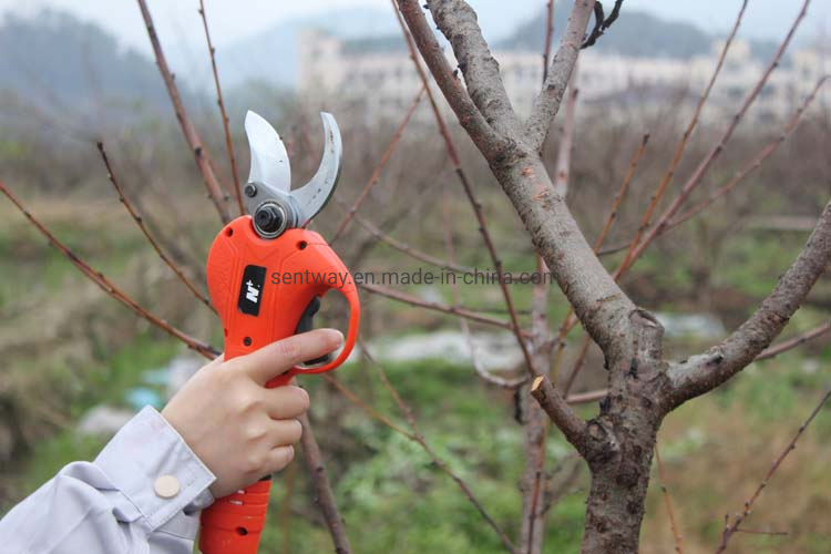 Lithium Battery 25mm 30mm 35mm 40mm 45mm Electric Pruner Scissors