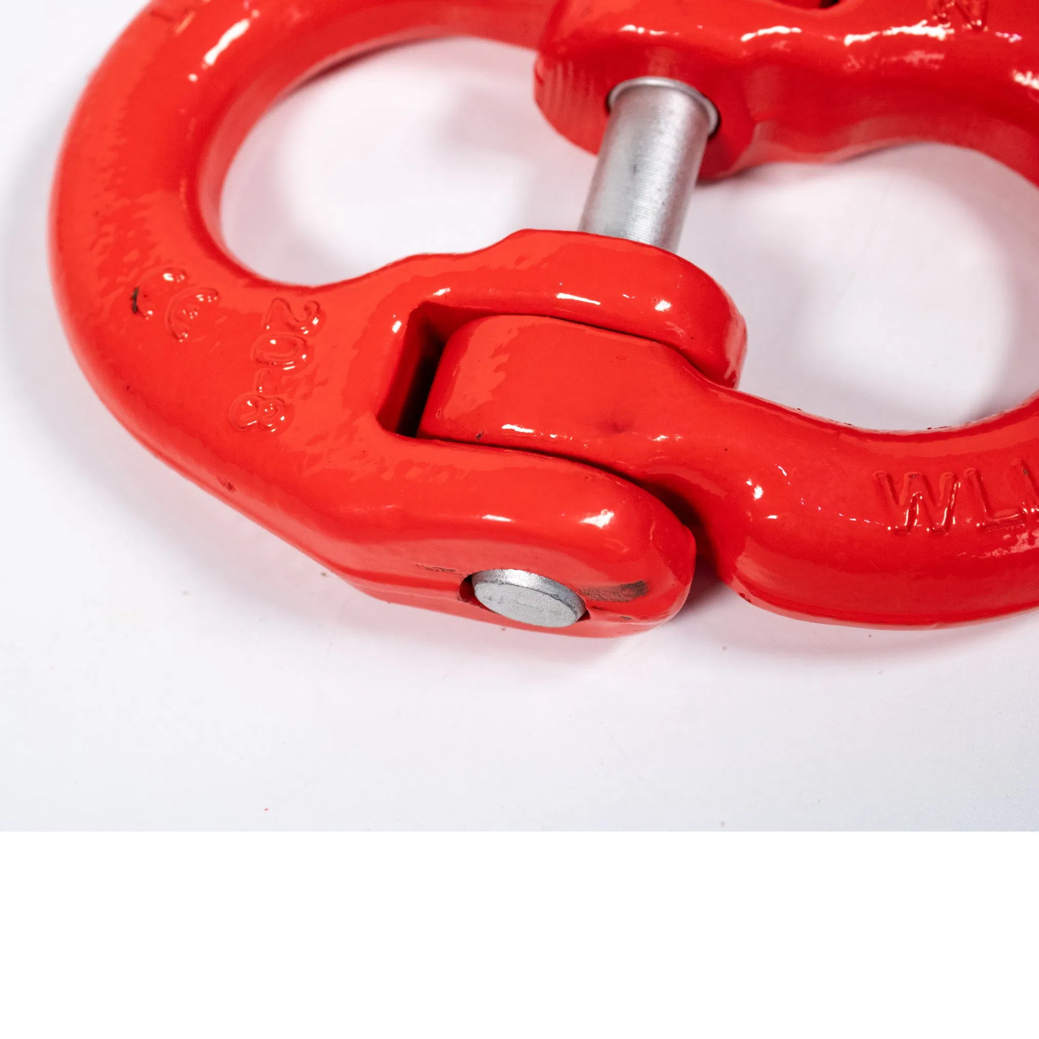 G80 European Red Butterfly Buckle Shackle Chain Connecting Link for Lifting