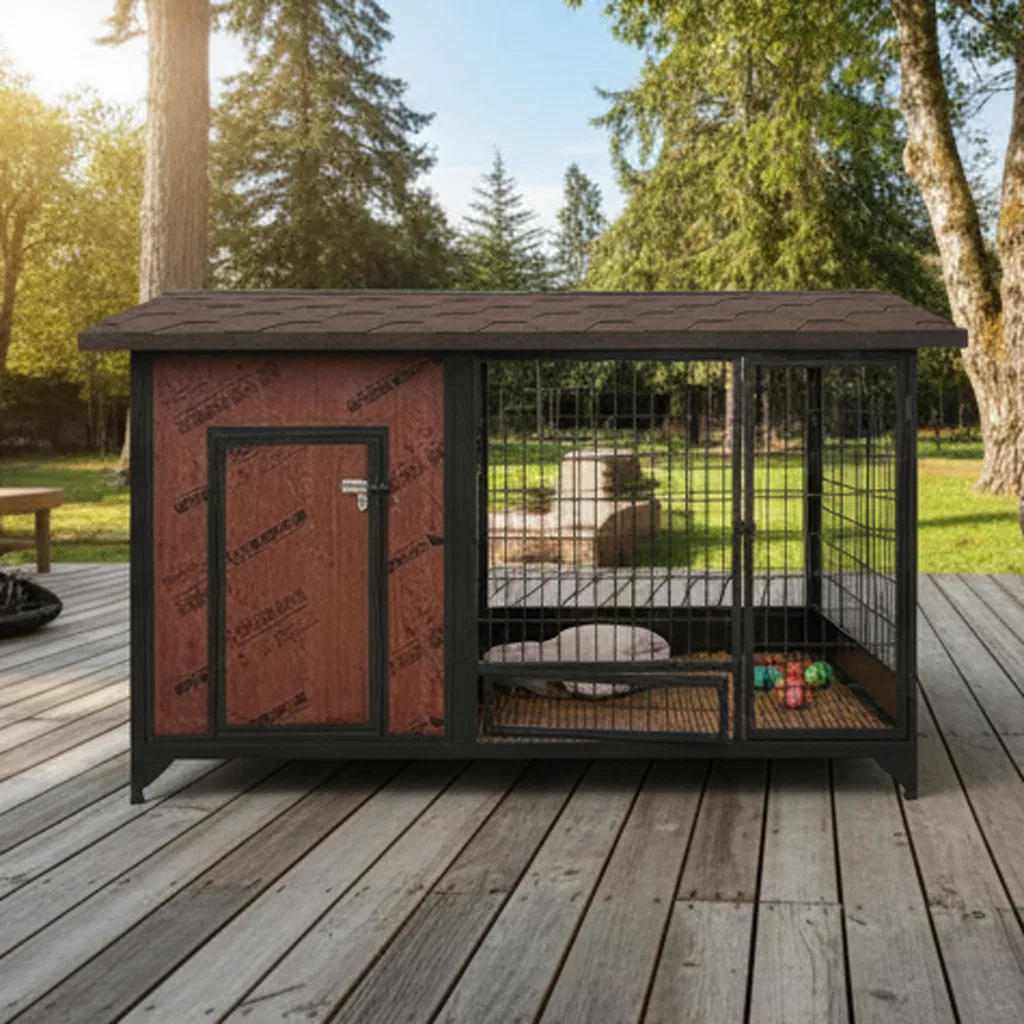Factory Sends Wooden Pet House with Temperature Regulation Function